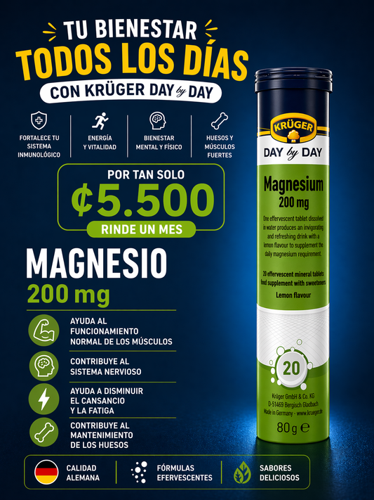 KRÜGER Magnesium 200mg